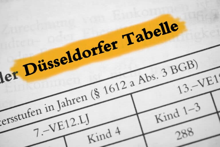 Düsseldorfer Tabelle 2021